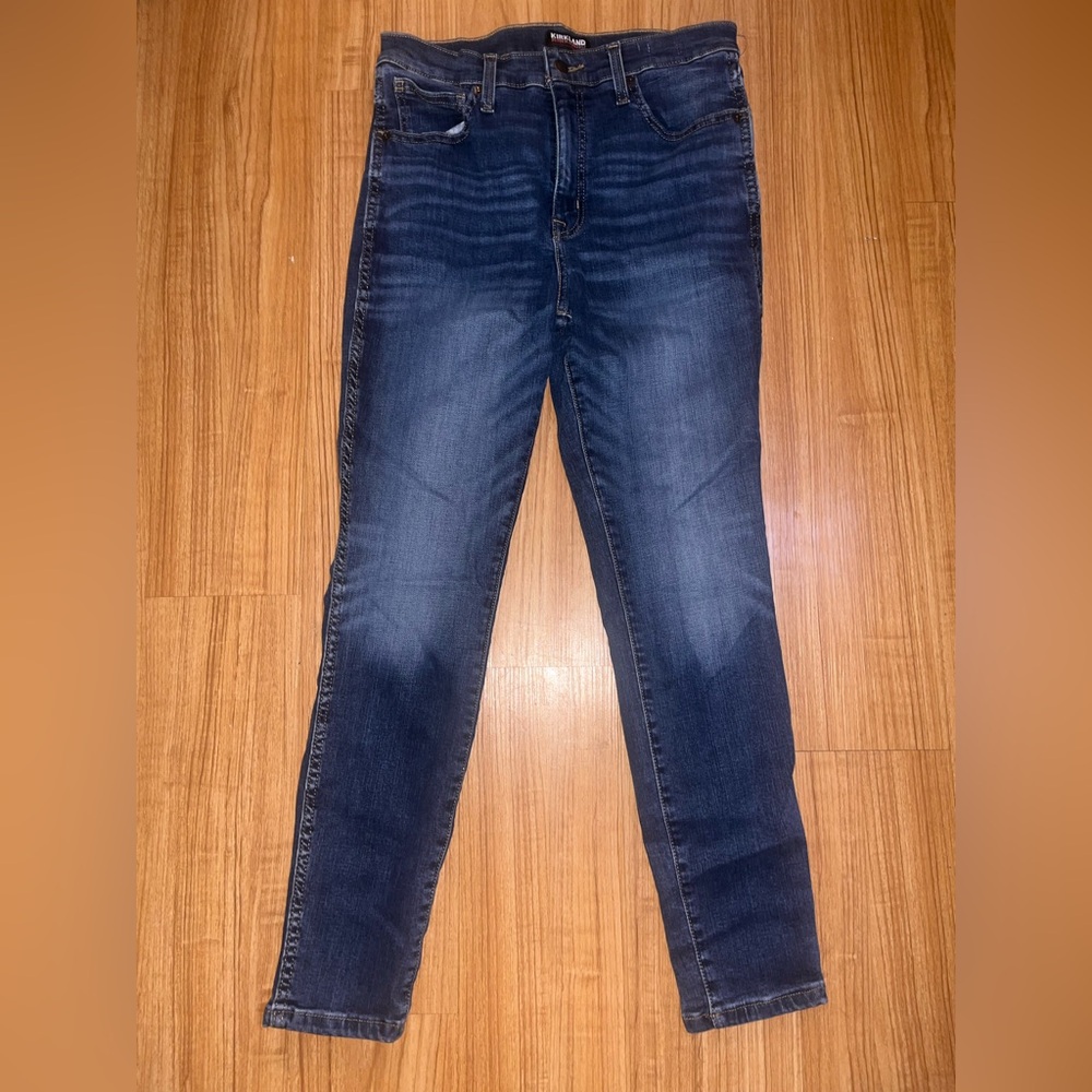 Kirkland Signature Dark Blue Skinny Jeans